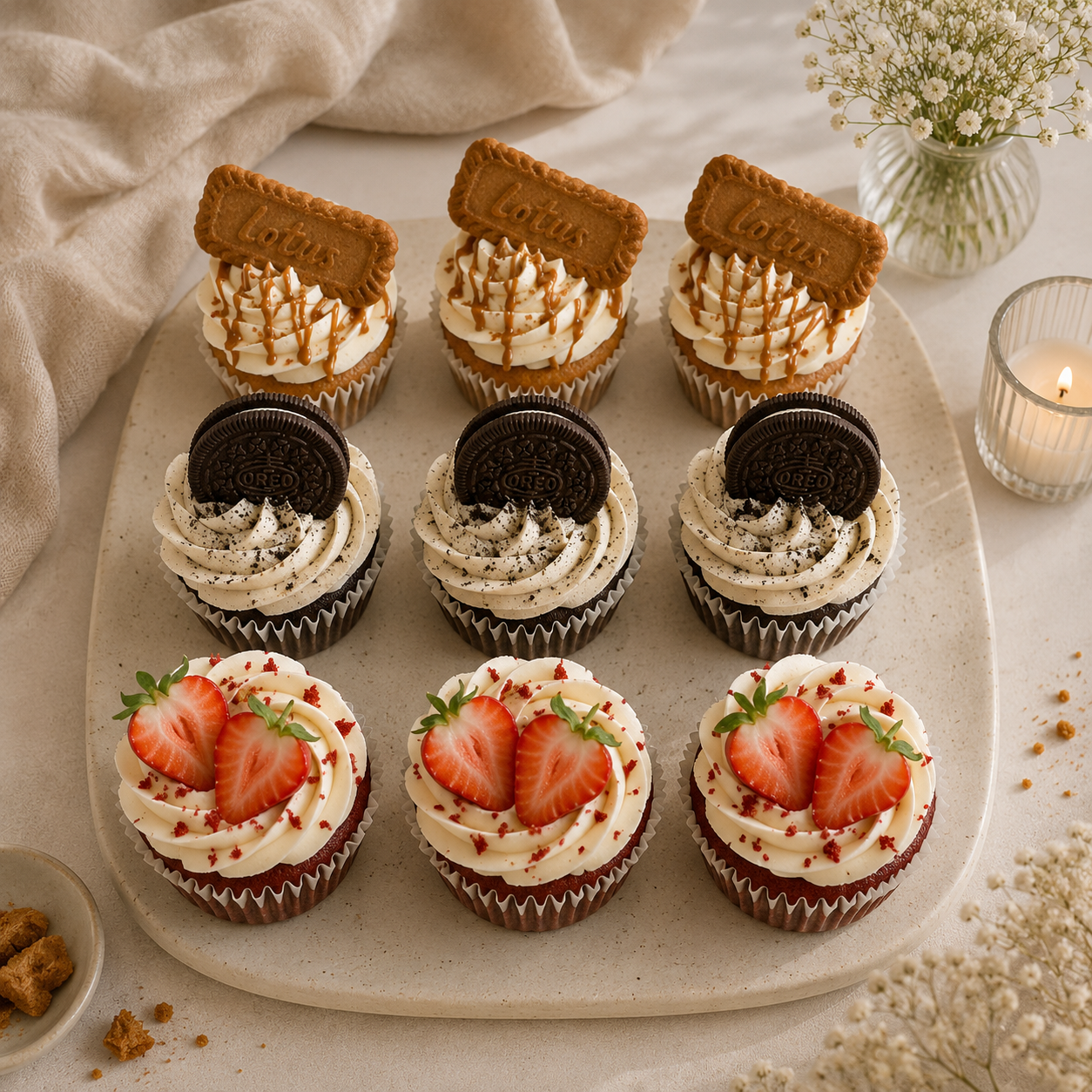 Sugar Bloom Cupcake
