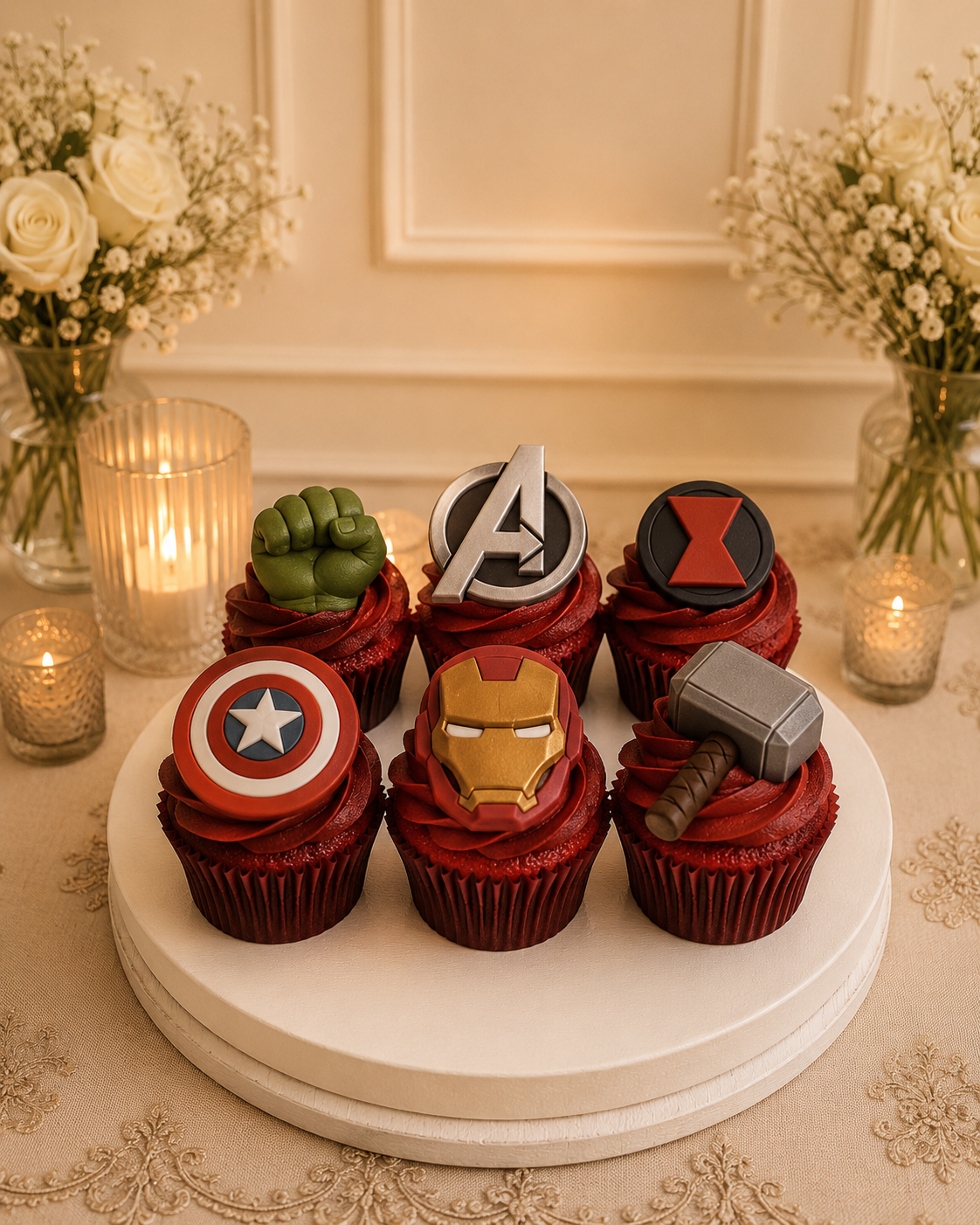Avengers Cupcakes