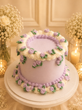 Lavender Garden Cake
