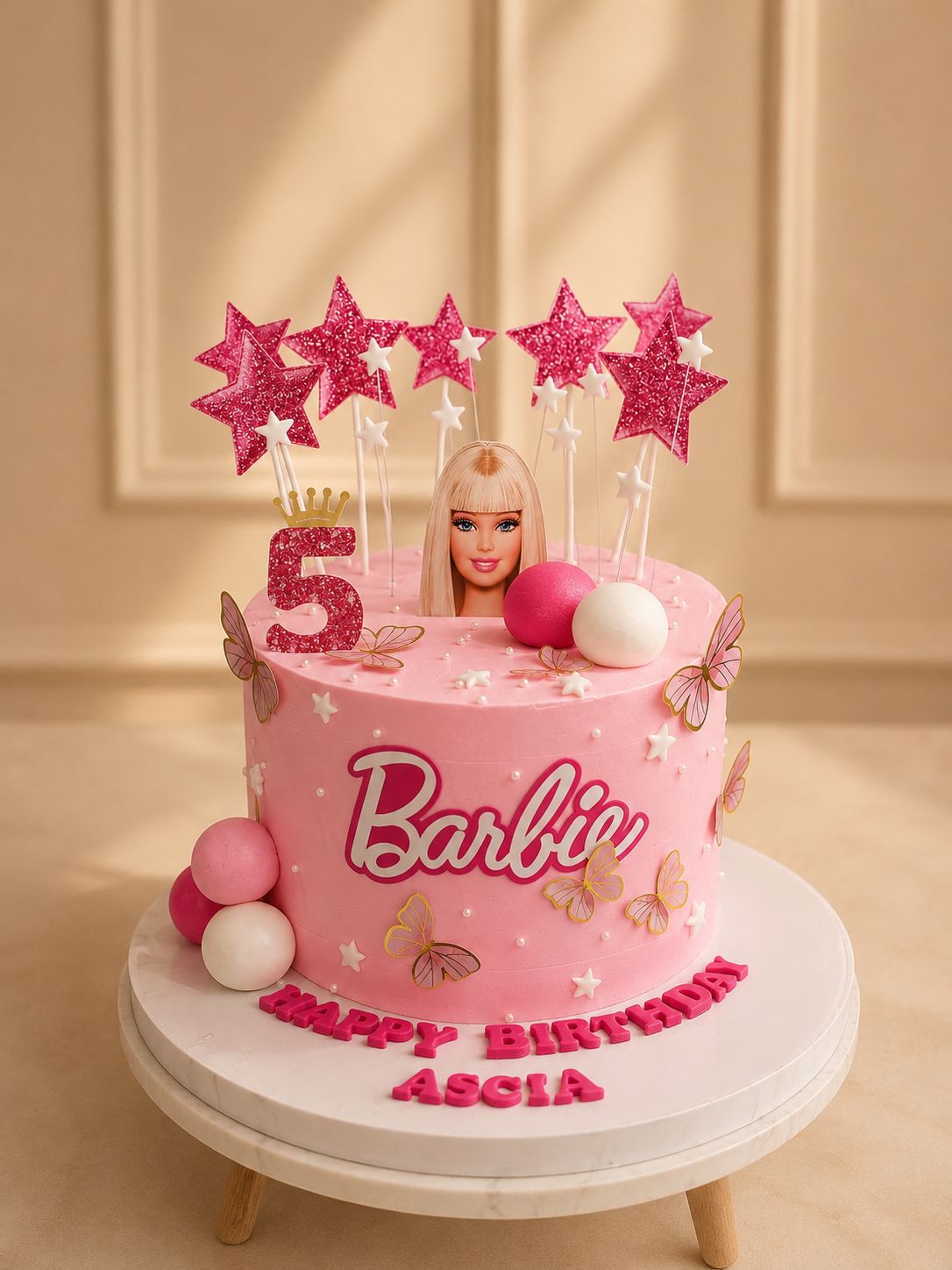 Pretty in Pink Cake