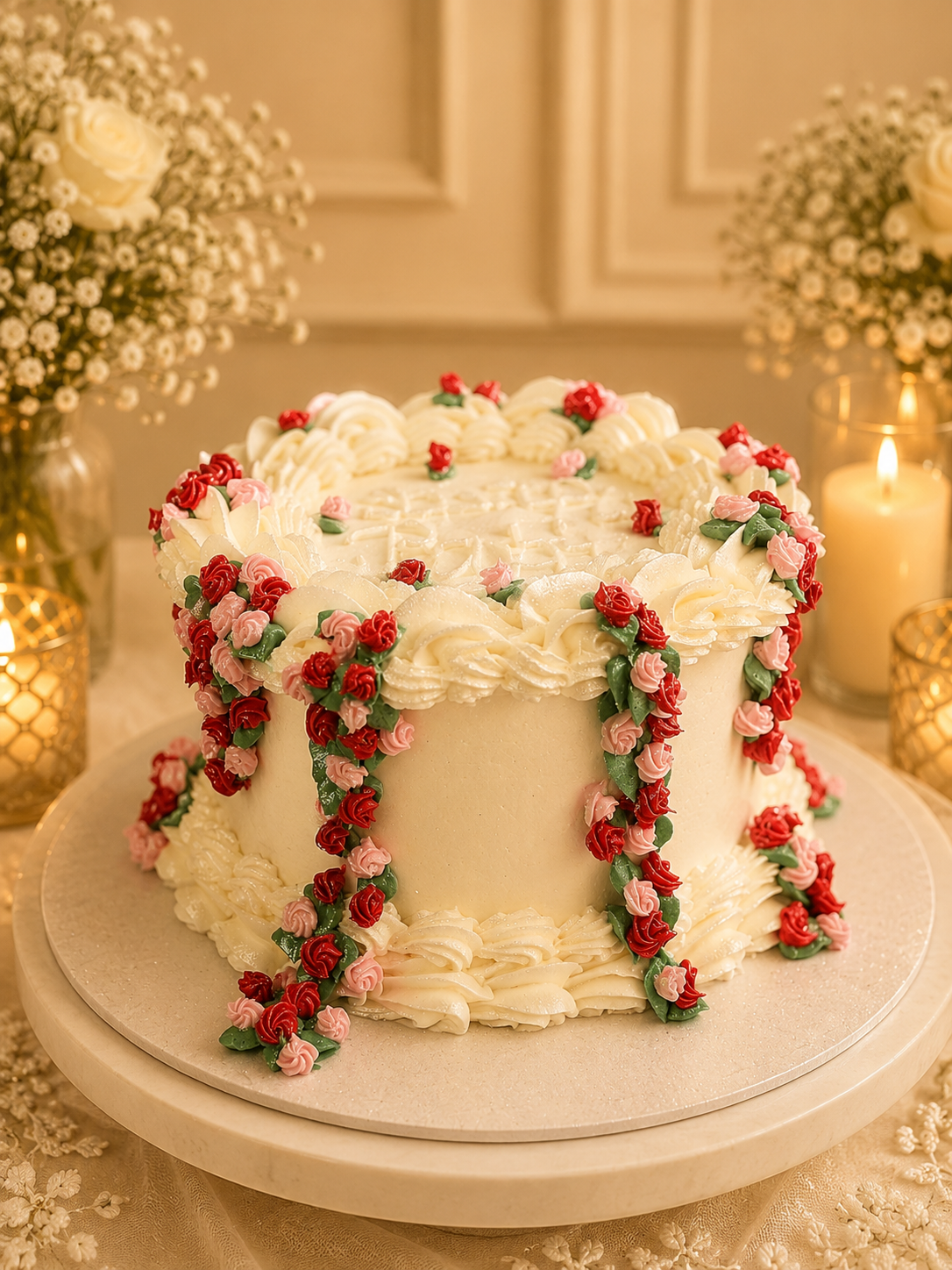 Golden Blossom Cake