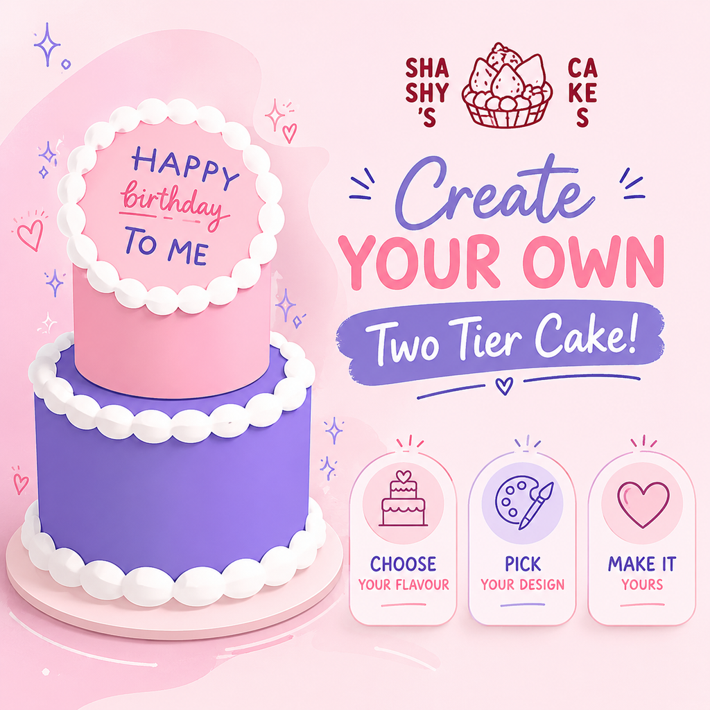 Create YOUR Own Two Tier Cake!